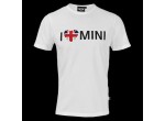 Детская футболка Mini Kids' I Love Mini T-Shirt, White