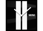Настенные часы Mini Wall Clock Black&ampWhite