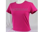Женская футболка Caterham Women Studded T-shirt - Pink