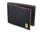 Мужской кожаный кошелек Ferrari Men’s Leather Italian style wallet Black