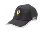 Бейсболка Ferrari Men's Shield Flag Fan Cap Black