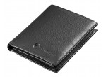 Мужской кожаный кошелек Mercedes-Benz Men's Leather Wallet, Black, 2013