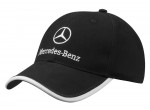 Бейсболка Mercedes-Benz Unisex Baseball Cap, White Logo 2013