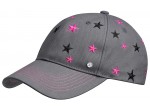 Женская бейсболка Mercedes-Benz Women's cap Stars Grey Pink