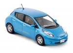 Модель автомобиля Nissan Leaf, Blue