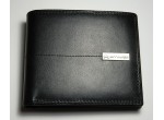 Мужской кожаный кошелек Citroen Men's Leather Wallet Black