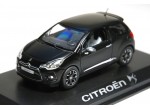 Модель автомобиля Citroen DS3, Matt Black, Scale 1:43