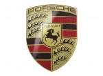 Эмалированный герб Porsche Heritage Enamel Sign - Porsche Crest