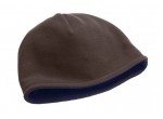 Флисовая двухсторонняя шапка Porsche Reversible Hat, Brown/Blue, 2012