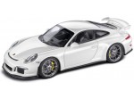 Модель автомобиля Porsche 911 GT3 White 2014