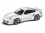 Модель автомобиля Porsche 911 Turbo S Tequipment, White, 2012