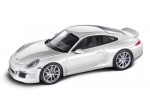 Модель автомобиля Porsche 991 Carrera S, Carrara White 1:43, Ltd. Edition