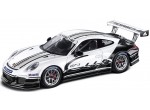 Модель автомобиля Porsche 911 GT3 Cup White 2014