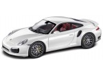 Модель автомобиля Porsche 911 Turbo S White 2014
