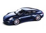 Модель автомобиля Porsche 991 Carrera S, Blue Metallic, 2012