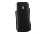 Кожаный чехол для iPhone 5 Porsche Case for iPhone 5, Black