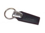 Брелок Audi RS model Leather key ring Black