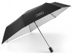 Зонт Audi Pocket umbrella, small, black/silver 2013