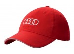 Бейсболка Audi Baseball cap red