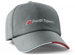 Бейсболка Audi Sport Baseball Cap Grey 2013
