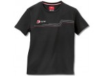 Детская футболка Audi Kids T-Shirt, S line, black