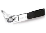 Брелок Volkswagen Polo Leather Keychain Black