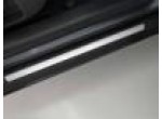 Door strip, Einstiegsleisten unbeleuchtet mit hinterlasertem Schirftzug