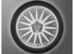 Light alloy wheel, LM-Felge Mehrspeichen 2-Teilig