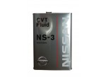 Трансмиссионное масло NISSAN CVT Fluid NS-3 (4л)