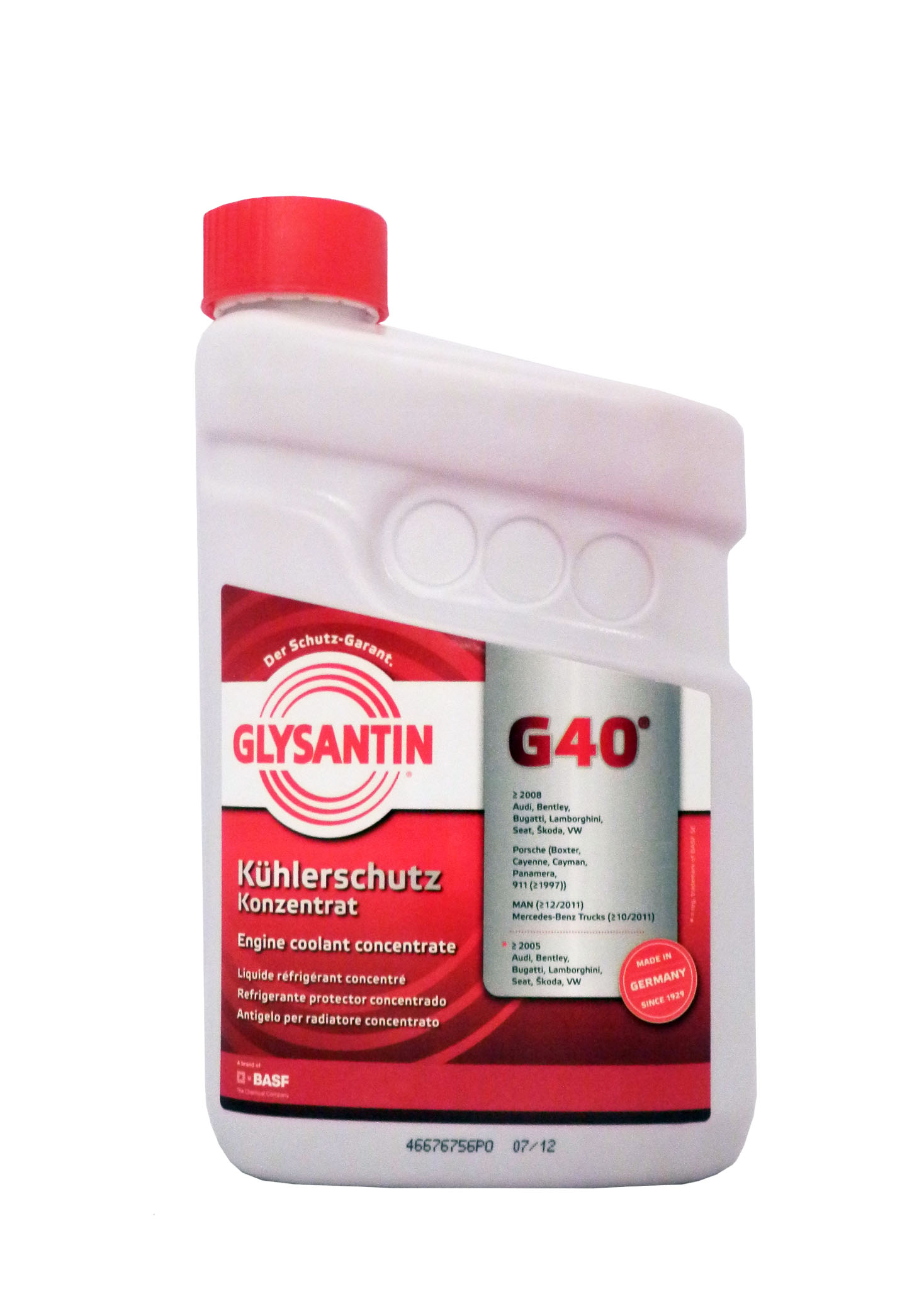 Basf glysantin g30. Антифриз Glysantin g40 (210 л.). BASF Glysantin g40. Глисантин антифриз концентрат красный артикул.